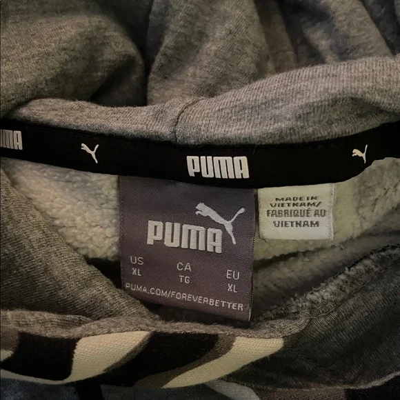 PUMA Mens Camouflage Hoodie. - Picture 3 of 4